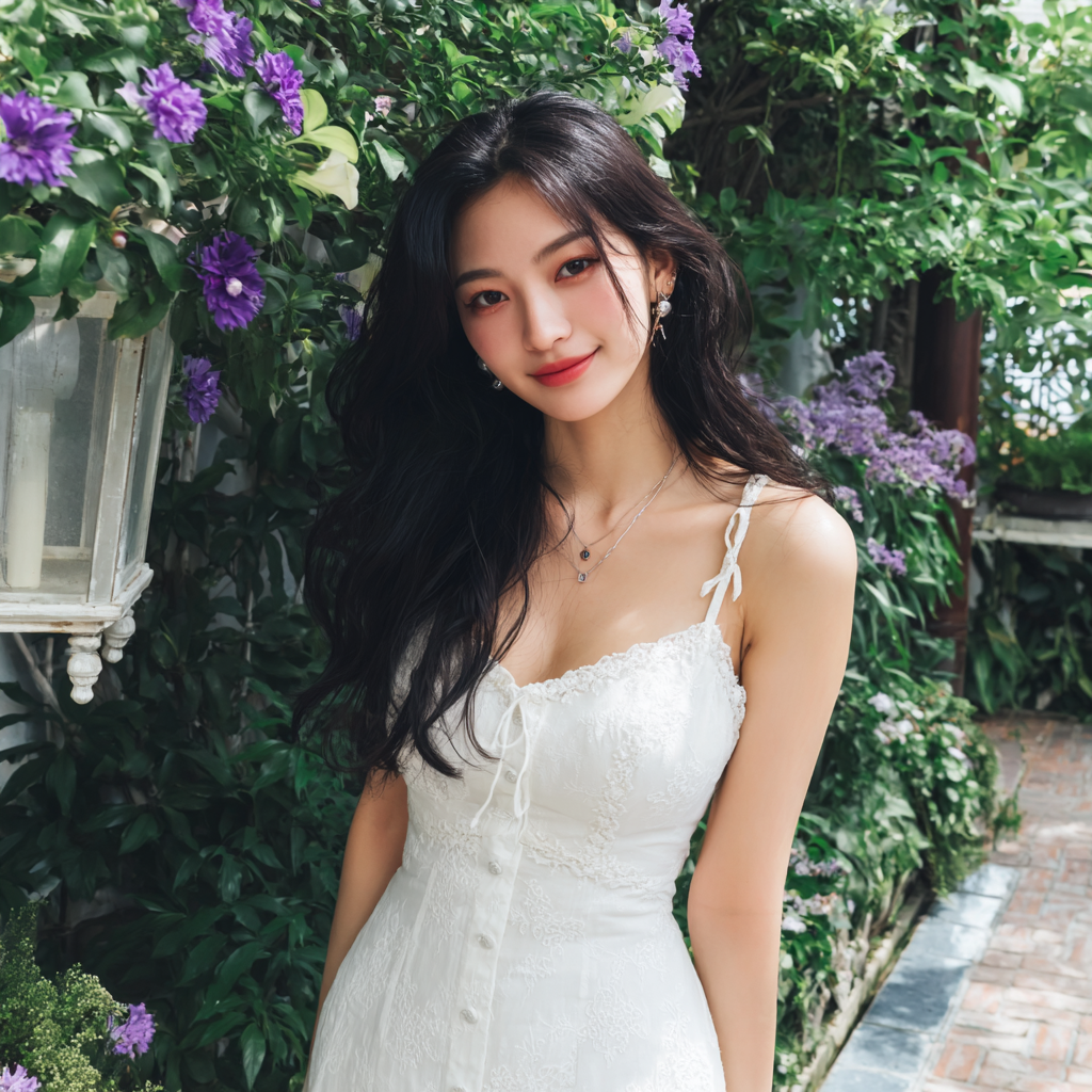 我拿着手电筒看着豆芽仔,心想这个爱女